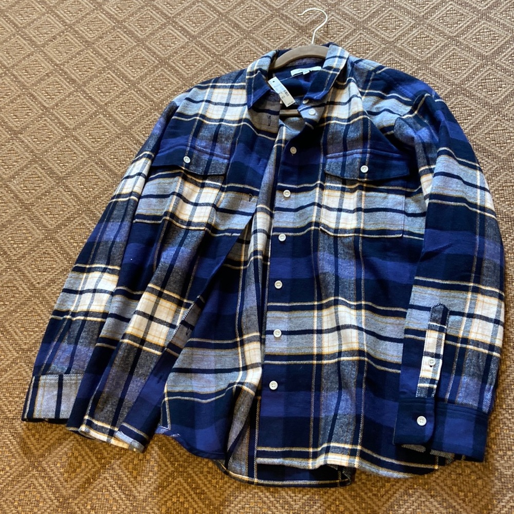 NWT MADEWELL FLANNEL L